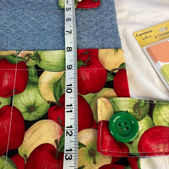 New Walker, Rollater Stroller Tote Bag Caddy w/large top & side buttons Homemade - Picture 11 of 11